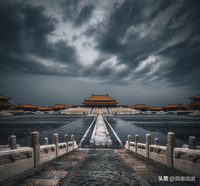 图片[10]-夏夜余晖映照下的北京长城，高温之痛难以掩饰。-创优资源分享网