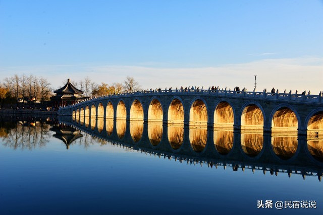 图片[18]-夏夜余晖映照下的北京长城，高温之痛难以掩饰。-创优资源分享网