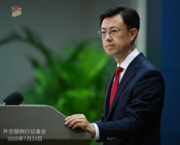 2023年7月23日，我国外交部发言人郭嘉昆主持了例行的记者会。-同恩资源分享网