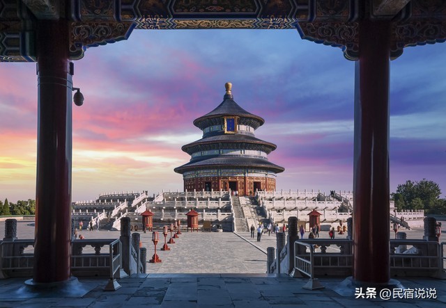 图片[14]-夏夜余晖映照下的北京长城，高温之痛难以掩饰。-创优资源分享网