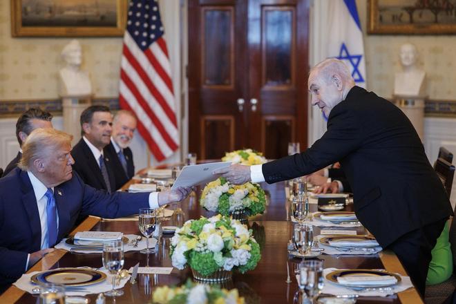 图片[2]-据曝光的美以领导人私密会谈内容，若伊朗继续寻求发展核武器，以色列将毫不犹豫地采取军事行动，这一立场并未遭到特朗普总统的反对。-创优资源分享网