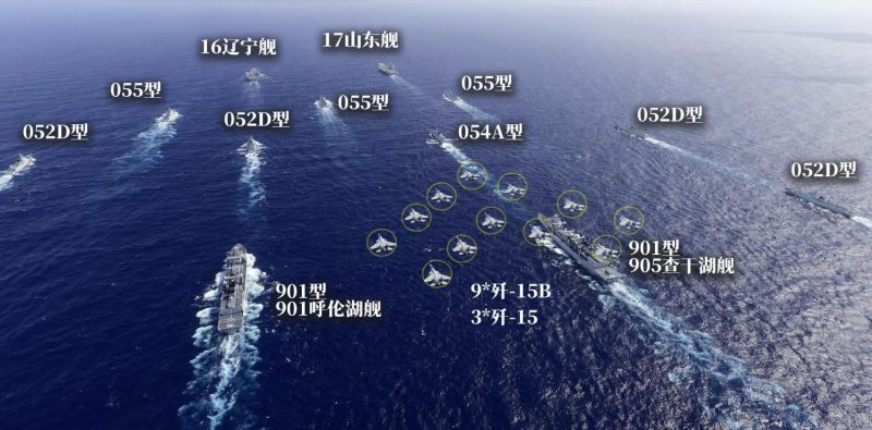 图片[3]-山东舰遭外军航母截击！多架歼15T挂实弹强硬拦截，双方激烈缠斗-创优资源分享网