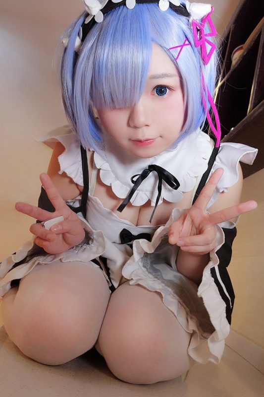 蕾姆女仆肉肉童颜巨乳大尺度暴露-创优资源分享网