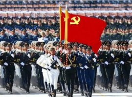 在9月3日举行的盛大阅兵庆典中，精心安排了由45个方梯队构成的队列。-创优资源分享网