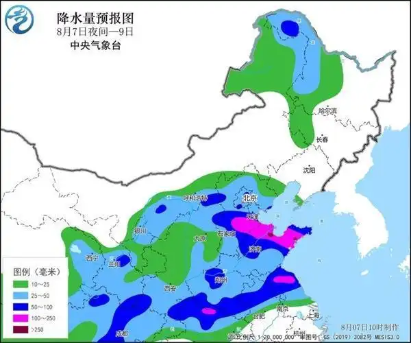 警惕！京津冀及9省市区局部地区即将遭遇强降雨天气-同恩资源分享网