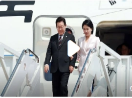 李在明访美受到简短接待，仅两名美国官员出席，韩媒对接待阵容表示不满。-创优资源分享网