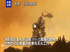 加州“皮克特山火”持续肆虐已达四日，天空被漫天的橙红色烟雾笼罩。-创优资源分享网