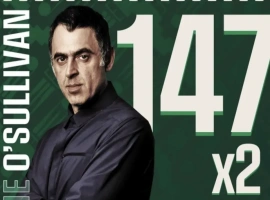49岁的奥沙利文接连两次打出满分147分，让他两小时内再次打破了两大世界纪录-同恩资源分享网