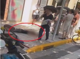 上海一路人遭坠玻璃击中不幸身亡，官方正在调查事故原因。-创优资源分享网