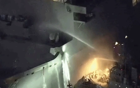 图片[2]-美军两栖舰燃烧15小时，美称火已灭，日方反驳。-创优资源分享网