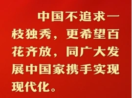 中国现代化之路选择了一条和平发展的路径。-创优资源分享网