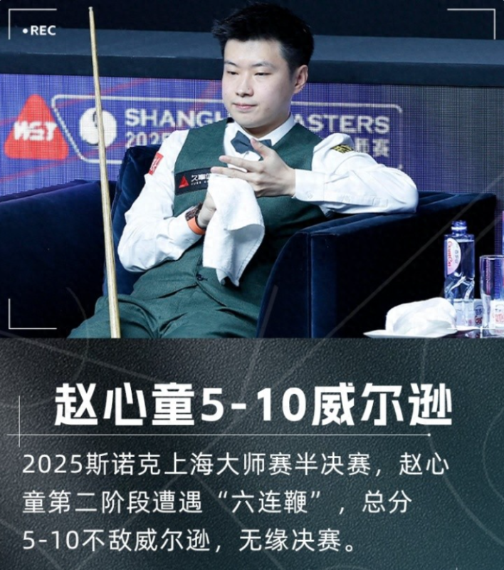斯诺克上海赛事赵心童败北，心理因素成焦点？-春天资源分享网