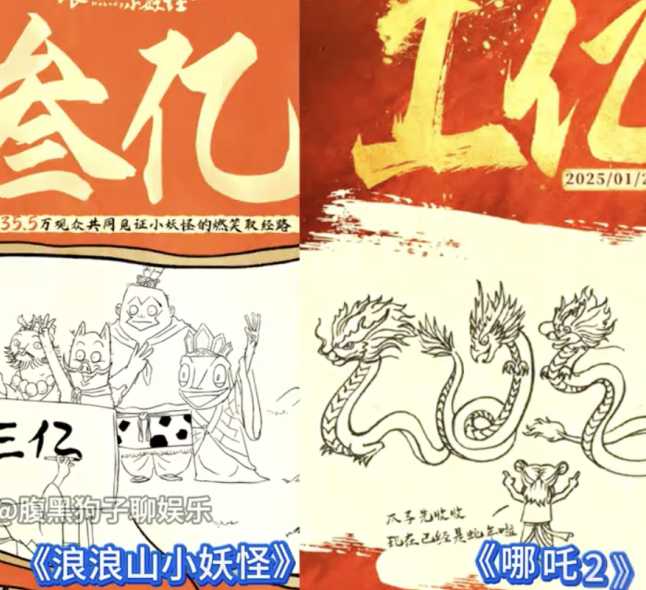 《浪浪山》亿元票房海报涉嫌模仿《哪吒2》：国产动画在崛起之路上的原创挑战-同恩资源分享网