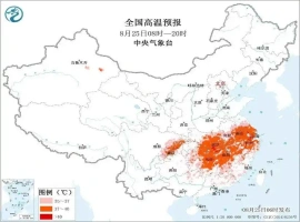 局部地区气温可能攀升至40℃以上  今日同时发布暴雨、高温和台风三项预警信号-创优资源分享网